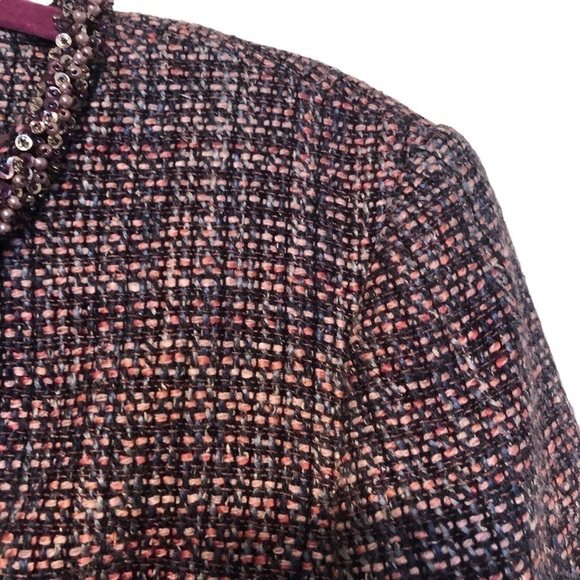 Andrea Behar tweed jacket size 8 - Picture 4 of 11
